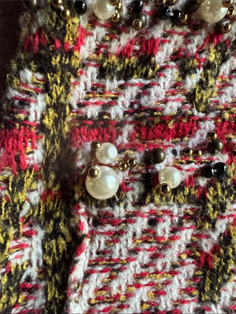 Zara multicolor bouclé